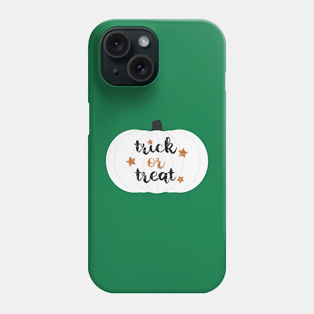 Trick Or Treat Pumpkin Phone Case by trendybestgift