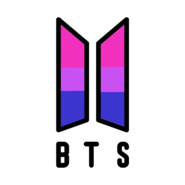 BTS Bi Pride Logo - Bi Pride - Tank Top | TeePublic