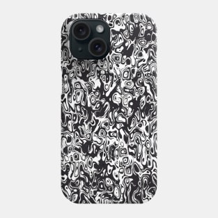 Black and white pattern Phone Case