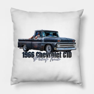 1966 Chevrolet C10 Pickup Truck Pillow