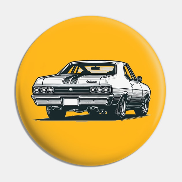 Chevrolet El Camino Pin by Vehicles-Art