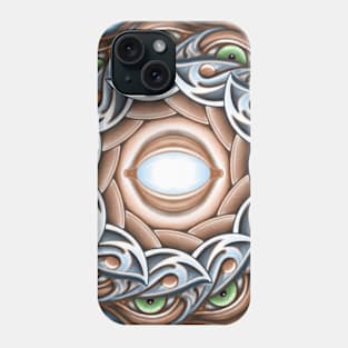 Steel Blade Mandala Phone Case