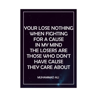 MUHAMMAD ALI QUOTES T-Shirt