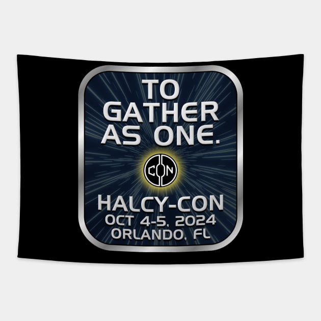 TO GATHER AS ONE - Halcy-Con Tapestry by Starship Aurora