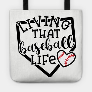 Living That Baseball Life Mom Coach Tote