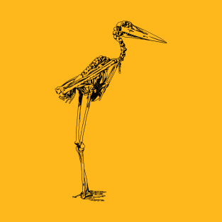 Stork Skeleton T-Shirt