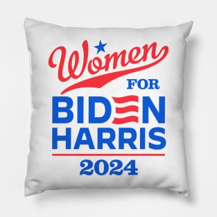 Women For Biden 2024 Pillow