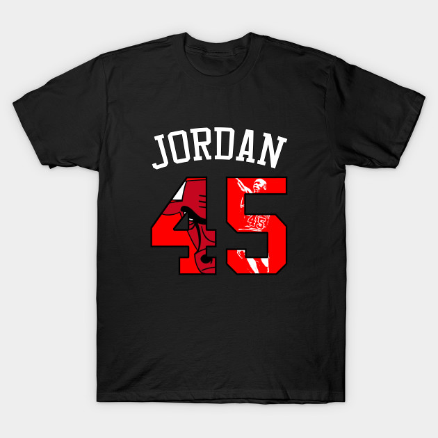 michael jordan 45 t shirt