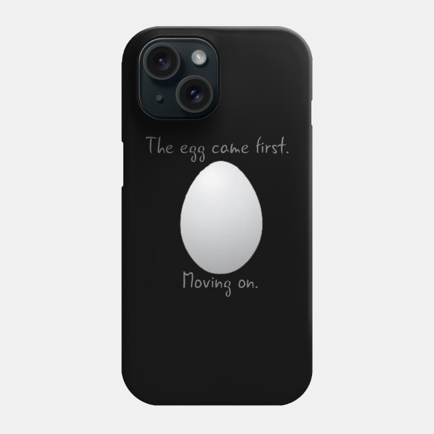 The Chicken or the Egg? Phone Case by ArtAndBliss