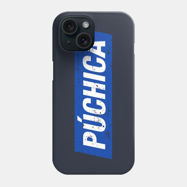 Puchica - grunge design Phone Case by verde