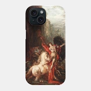 Diomedes Devoured by His Horses by Gustave Moreau Phone Case