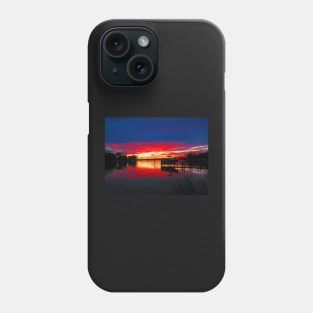 Winter Sunset Phone Case