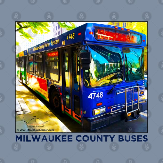 MCTS • Milwaukee buses • MKE WI by The MKE Rhine Maiden