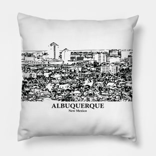 Albuquerque - New Mexico Pillow