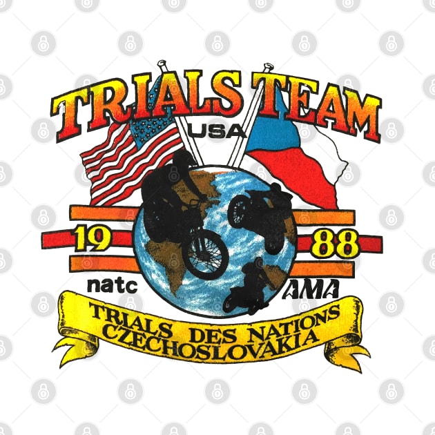 Vintage Trials Team USA by ROEDERcraft