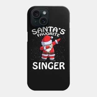 Santas Favorite Singer Christmas Phone Case