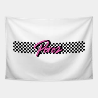 Race Flag Design 2 - Sergio Pérez Tapestry