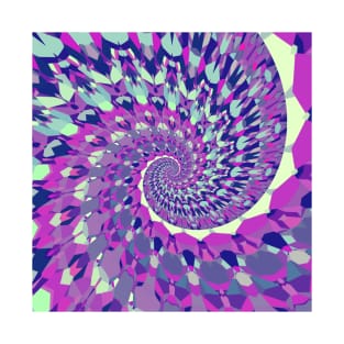 Trippy Mandala Spiral T-Shirt