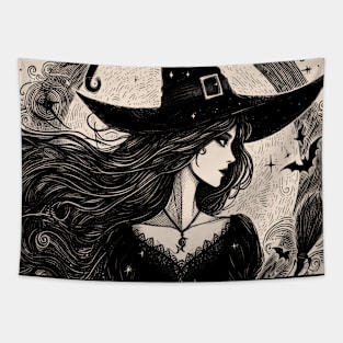 The witch girl Tapestry