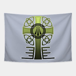 Awen Celtic Cross 2 Tapestry