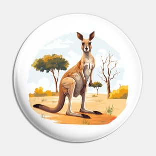 Cute Kangaroo Pin