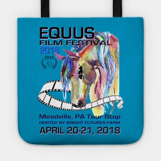 Official 2018 EQUUS Film Festival's Meadville Tour Stop Tee Tote