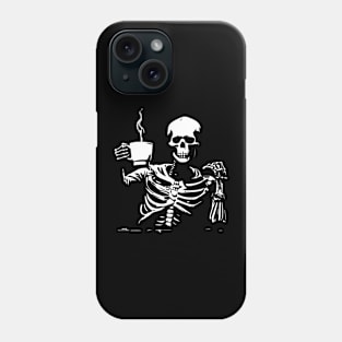 lets drink coffee Phone Case