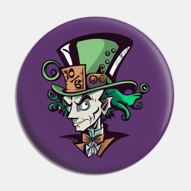 Mad Hatter Pin by How Hacks Happen