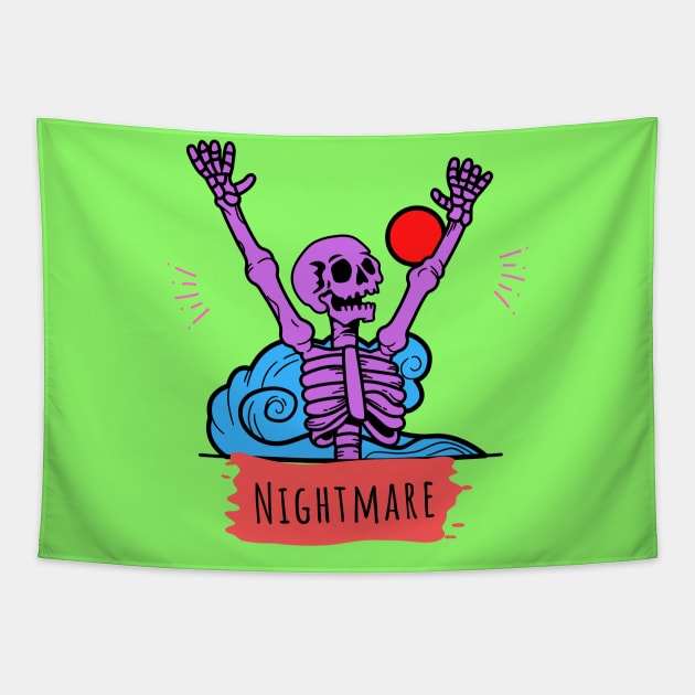 Halloween Nightmare Tapestry by MOS_Services