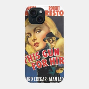 Gun for Hire 1942 Phone Case