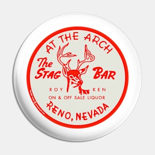 Vintage the Stag Bar Reno Nevada Pin