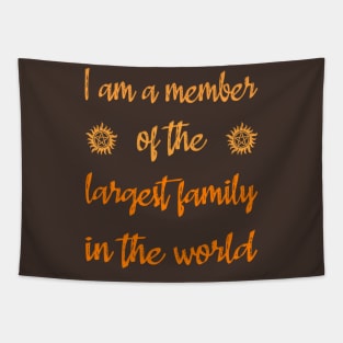 SPN - FAMILY ORANGE Tapestry