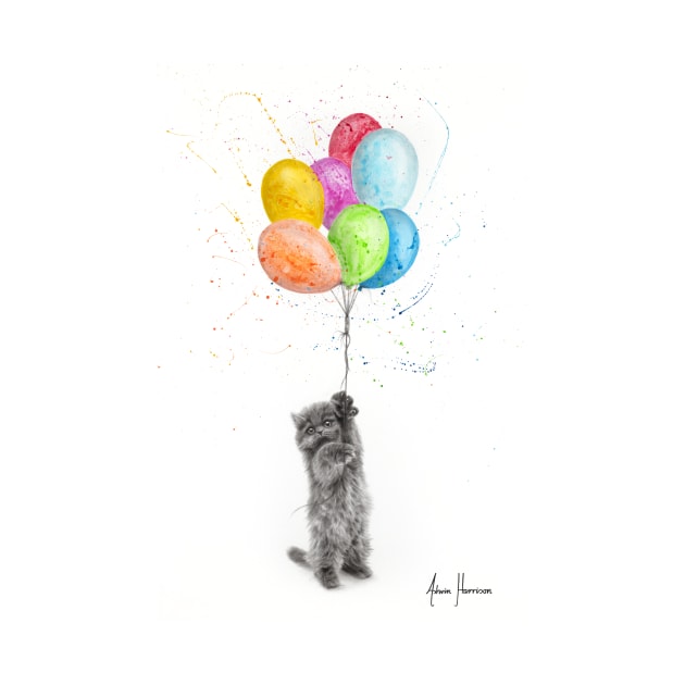 The Naughty Kitten and The Balloons by AshvinHarrison