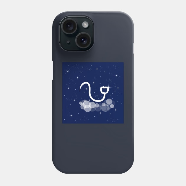 electricity, electrical appliance, electrician services, technology, light, universe, cosmos, galaxy, shine, concept, illustration Phone Case by grafinya