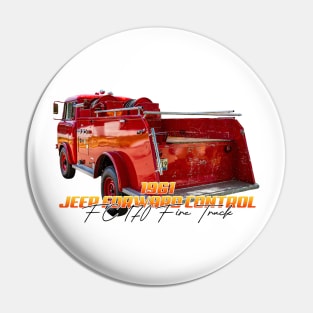 1961 Jeep Forward Control FC 170 Fire Truck Pin