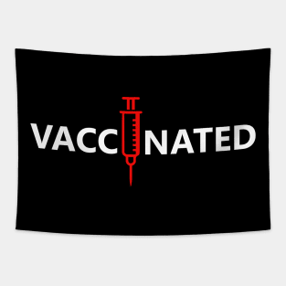 vaccinated pro vaccine vaccination anti corona virus Tapestry