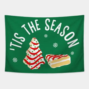 Tis' The Season - Christmas Tree Cake Tapestry