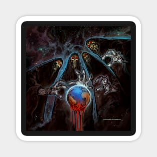Lycanthro - "Four Horsemen of the Apocalypse" (cover artwork) Magnet