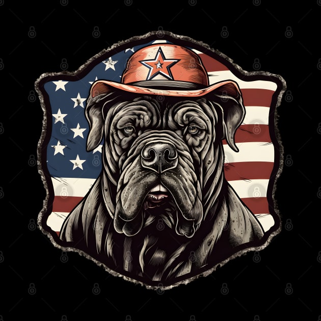 Patriotic Mastiff by NatashaCuteShop