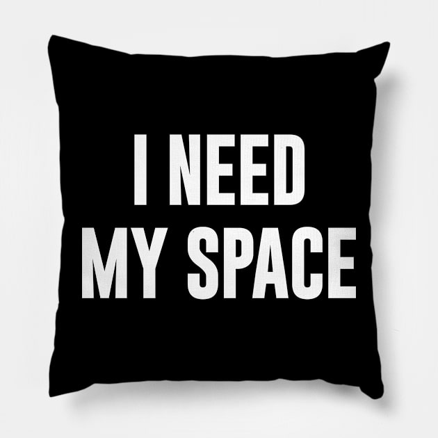 I Need My Space Pillow by NomiCrafts