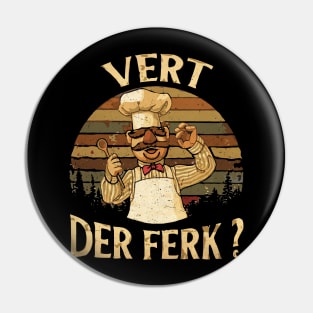 VINTAGE - Swedish Chef Pin