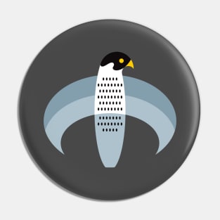 Peregrine falcon Pin