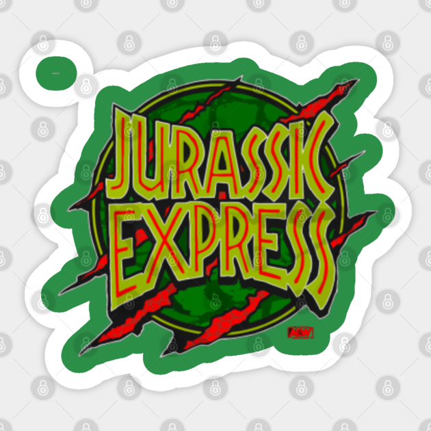 Jurassic Express Merch And - Pro Wrestling - Sticker