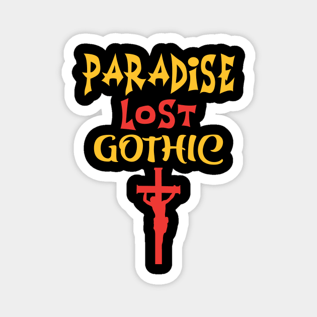 Paradise lost gothic Magnet by Imutobi