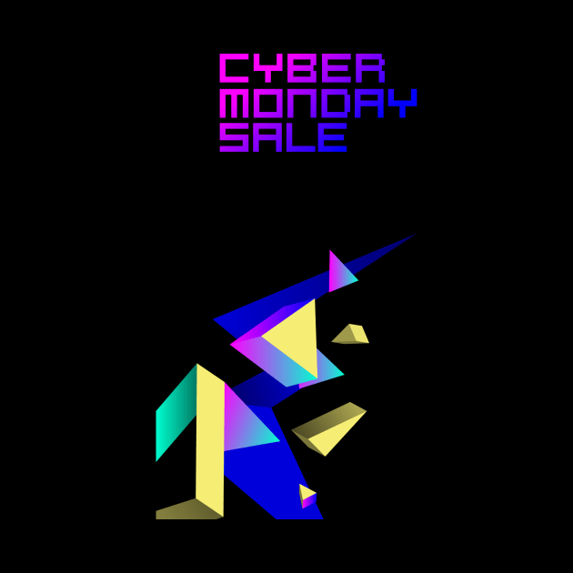 Cyber Monday T-Shirt T-Shirt by moha22