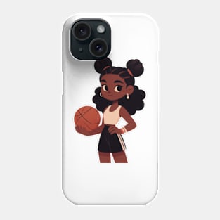 Female basketball player Phone Case