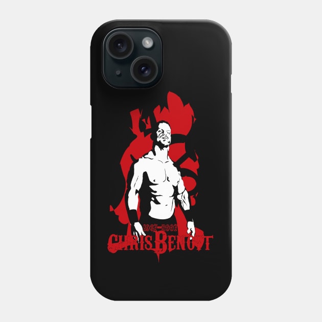 Chris benoit Desert Phone Case by shieldjohan