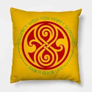 Gallifrey Wish You Happy Seasons And A Good Life 2 Pillow