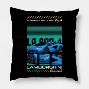 Lambo Countach Car Pillow