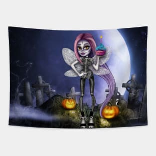 Gothic fairy and cupcake Tapestry